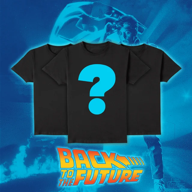 Back to the Future Unisex T-Shirt Mystery 3-Pack