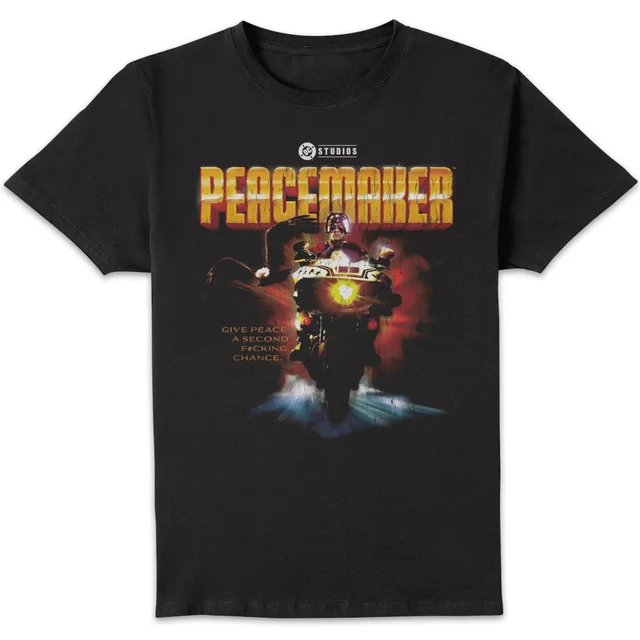 DC Comics Peacemaker Action Star Unisex T-Shirt - Black