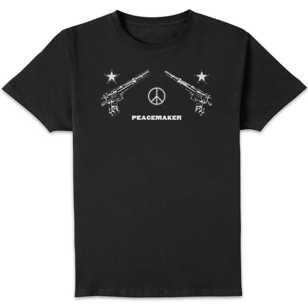 DC Comics Peacemaker Dual Weilding Unisex T-Shirt - Black - S Image 1