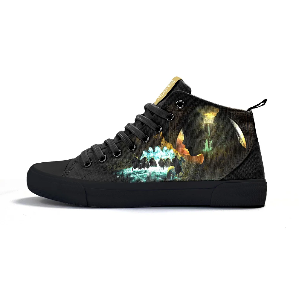 Akedo x Lord of the Rings One Ring High Top - All Black - UK 5 / EU 38 / US Men's 5.5 / US Women's 7 Image 1