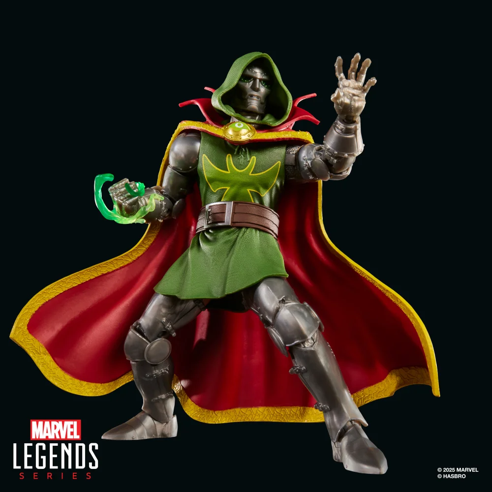 Hasbro Marvel Legends Series Emperor Doom, Fantastic Four Comics Action Figure Image 1