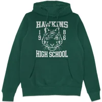 Stranger Things Hawkins High School Hoodie - Green
