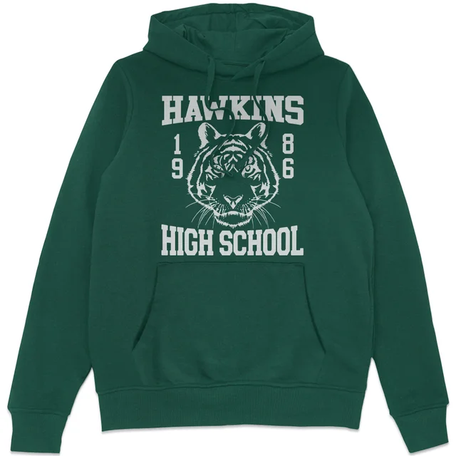 Stranger Things Hawkins High School Hoodie - Green