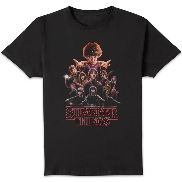 Stranger Things Season Two Poster Unisex T-Shirt - Black