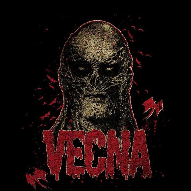 Stranger Things Vecna Horror Unisex T-Shirt - Black