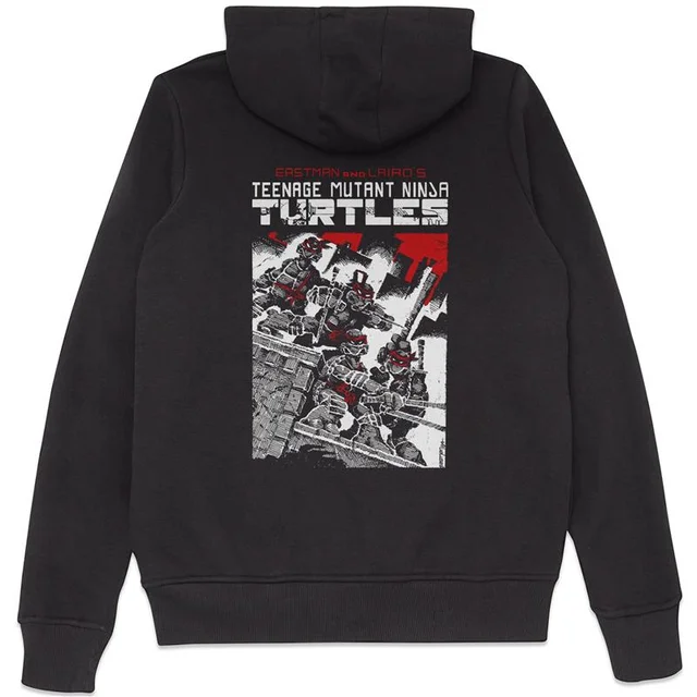 Teenage Mutant Ninja Turtles Fade Away Into The Night Hoodie - Black