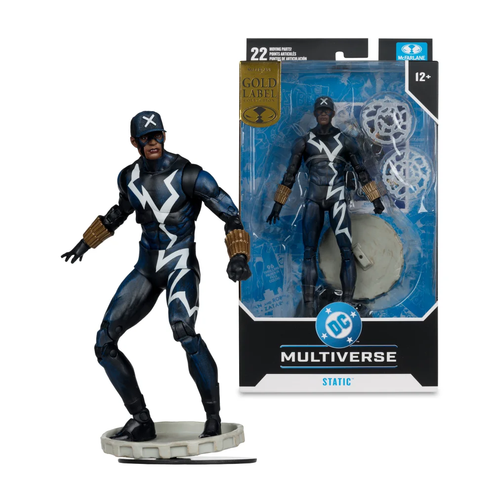 McFarlane DC Multiverse 7in – Static Shock (Static Shock #1) Figure Image 1