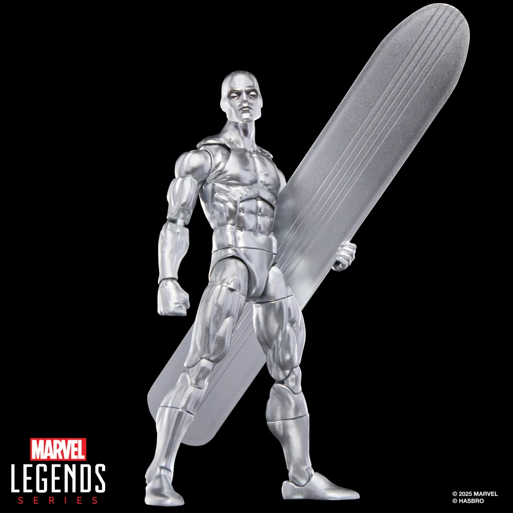Hasbro Marvel Legends Series Silver Surfer, Fantastic Four Comics-Inspired Action Figure Image 1
