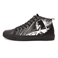 Akedo x DC Comics Batman Contrast High Top - All Black - undefined undefined