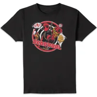 Marvel Deadpool Badge Unisex T-Shirt - Black