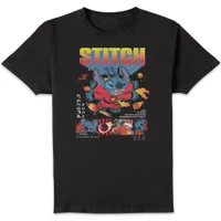 Disney Stitch In Space Unisex T-Shirt - Black