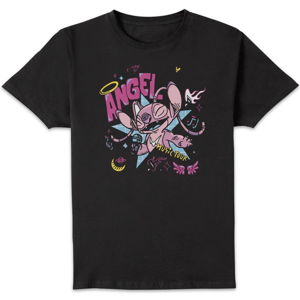 Disney Angel Unisex T-Shirt - Black - S Image 1