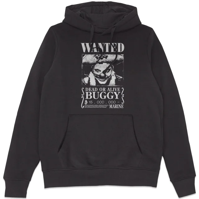 One Piece Buggy Hoodie - Black