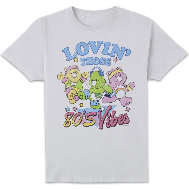 Care Bears Lovin' Those 80s Vibes Unisex T-Shirt - White