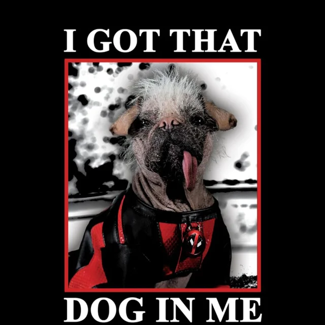 Marvel Deadpool Got That Dog Unisex T-Shirt - Black