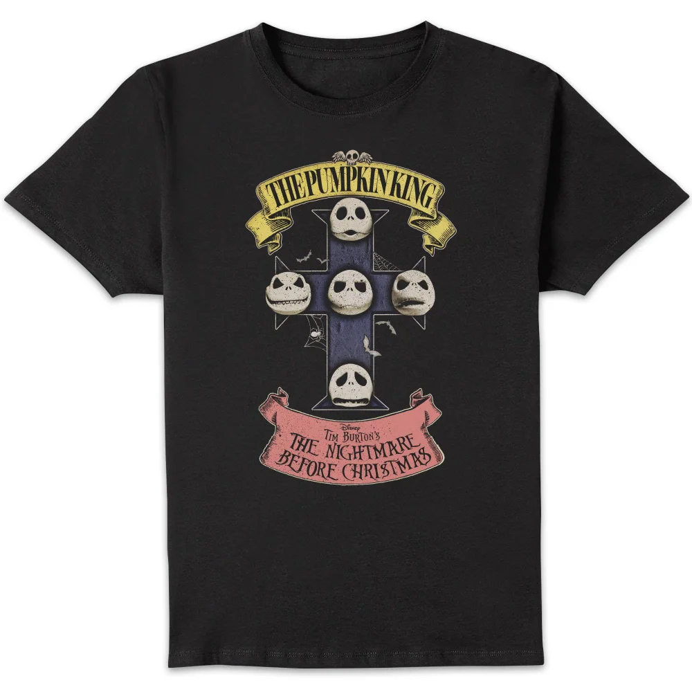 The Nightmare Before Christmas Pumpkin King Unisex T-Shirt - Black - S Image 1