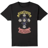 The Nightmare Before Christmas Pumpkin King Unisex T-Shirt - Black