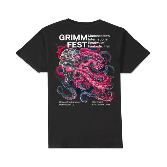 Grimmfest 2025 Pocket Unisex T-Shirt - Black