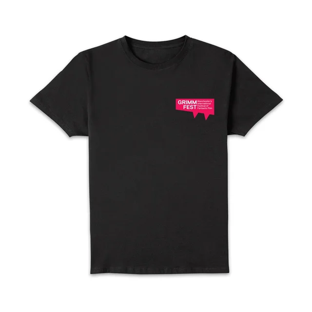 Grimmfest 2025 Pocket Unisex T-Shirt - Black