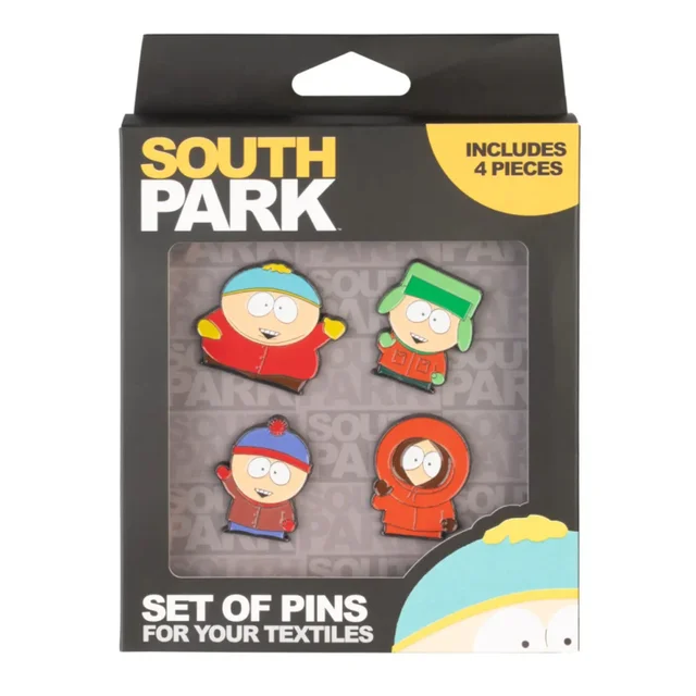 South Park Set Of 4 Pins