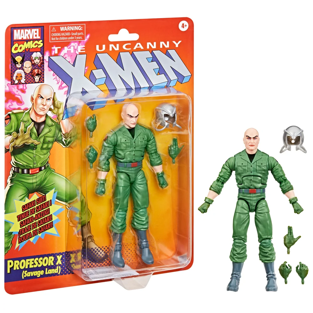 Marvel Legends Series Professor X (Savage Land), Marvel Comics Collectible Action Figure (6”) Image 1