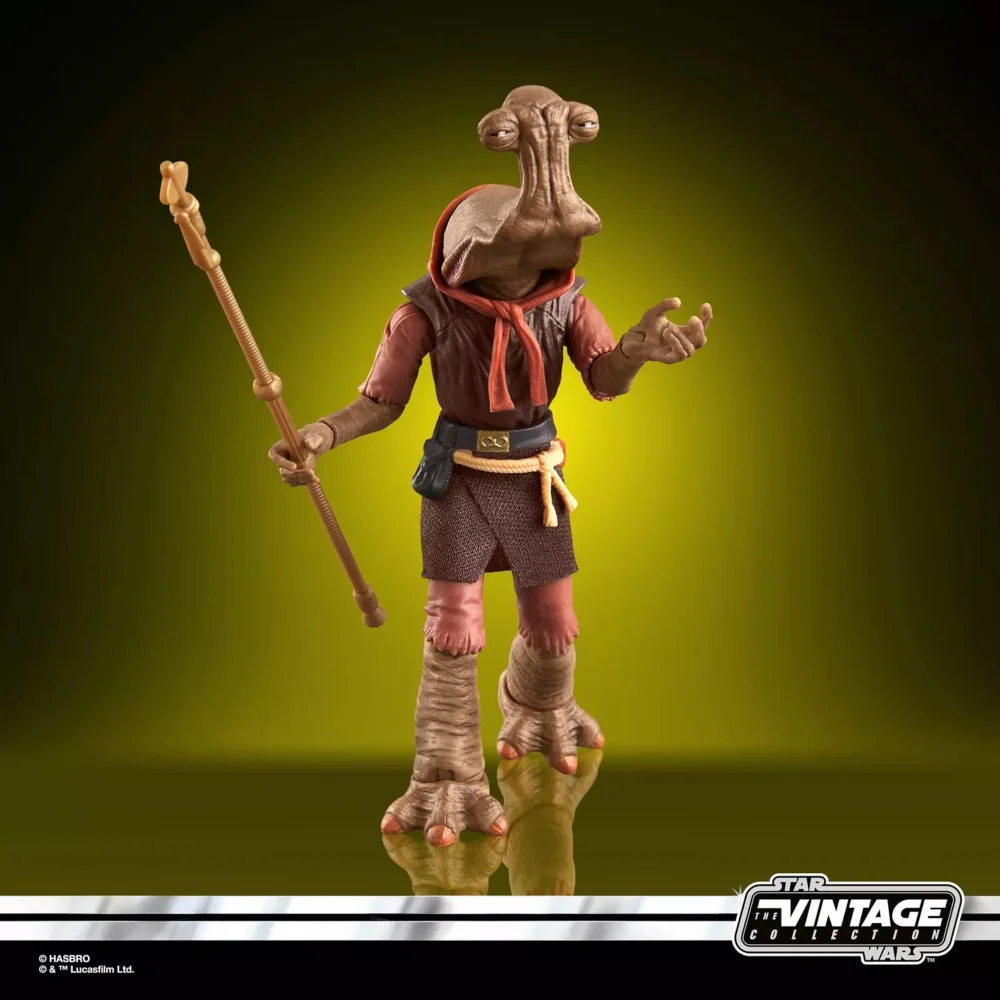 Star Wars The Vintage Collection Momaw Nadon Deluxe Action Figure Set (3.75”) Image 1
