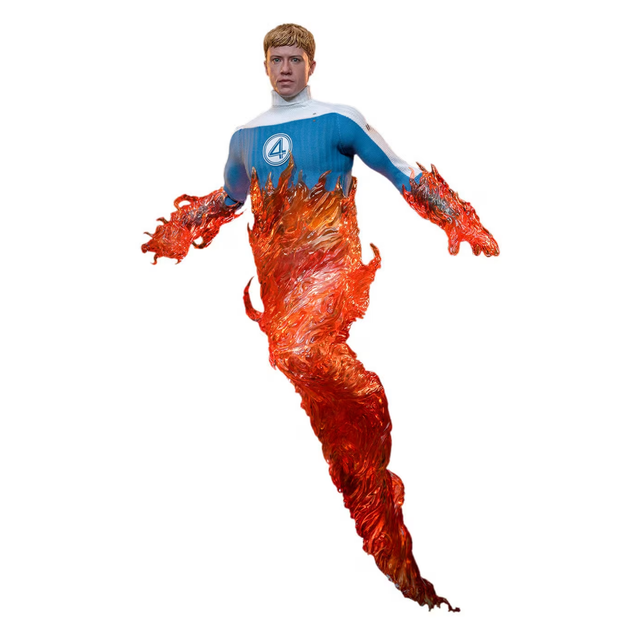 Hot Toys 1/6 Human Torch - Fantastic Four First Steps