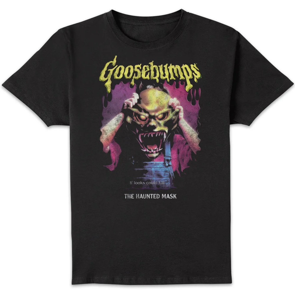 Goosebumps The Haunted Mask Unisex T-Shirt - Black - S Image 1