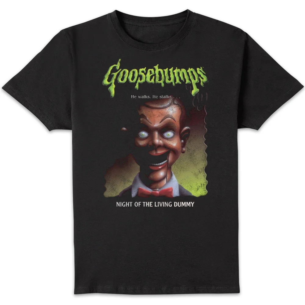 Goosebumps Night Of The Living Dummy Unisex T-Shirt - Black - S Image 1