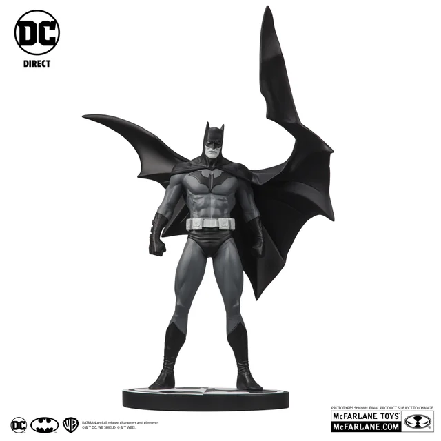 DC Direct Batman Black & White Batman By Jorge Jimenez 1:10th Scale Resin Statue (10.6")
