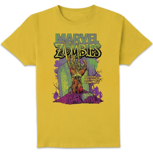 Marvel Zombies Back From Beyond! Unisex T-Shirt - Yellow