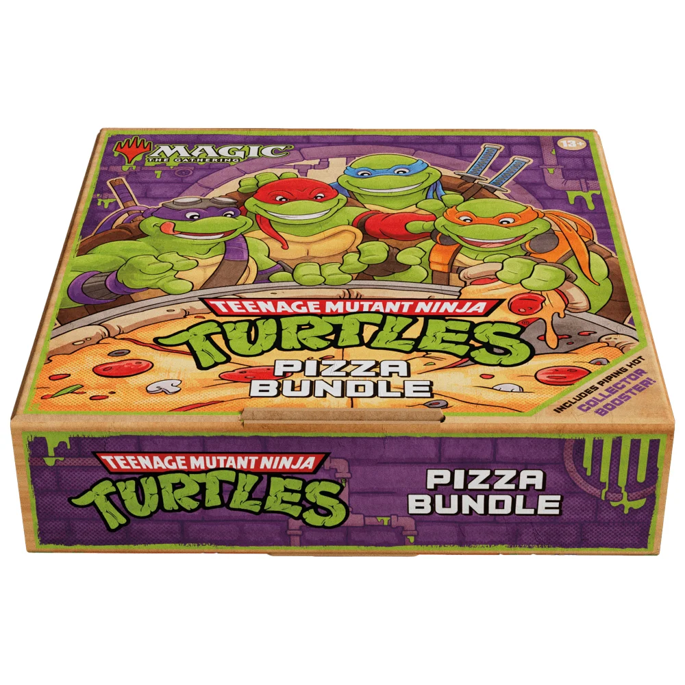 Magic: The Gathering | Teenange Mutant Ninja Turtles Pizza Box Bundle Image 1