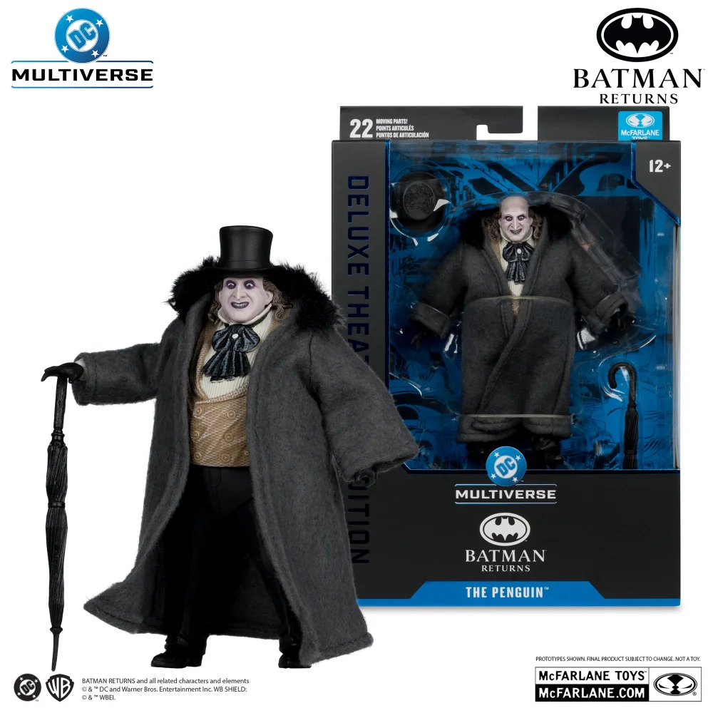 McFarlane Toys DC Theatrical Deluxe Wave 2 The Penguin (Batman Returns) 7" Action Figure Image 1