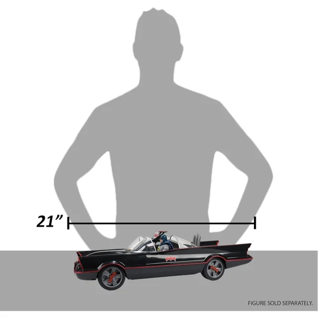 McFarlane Toys DC Multiverse Vehicles Batmobile (Batman 1966)