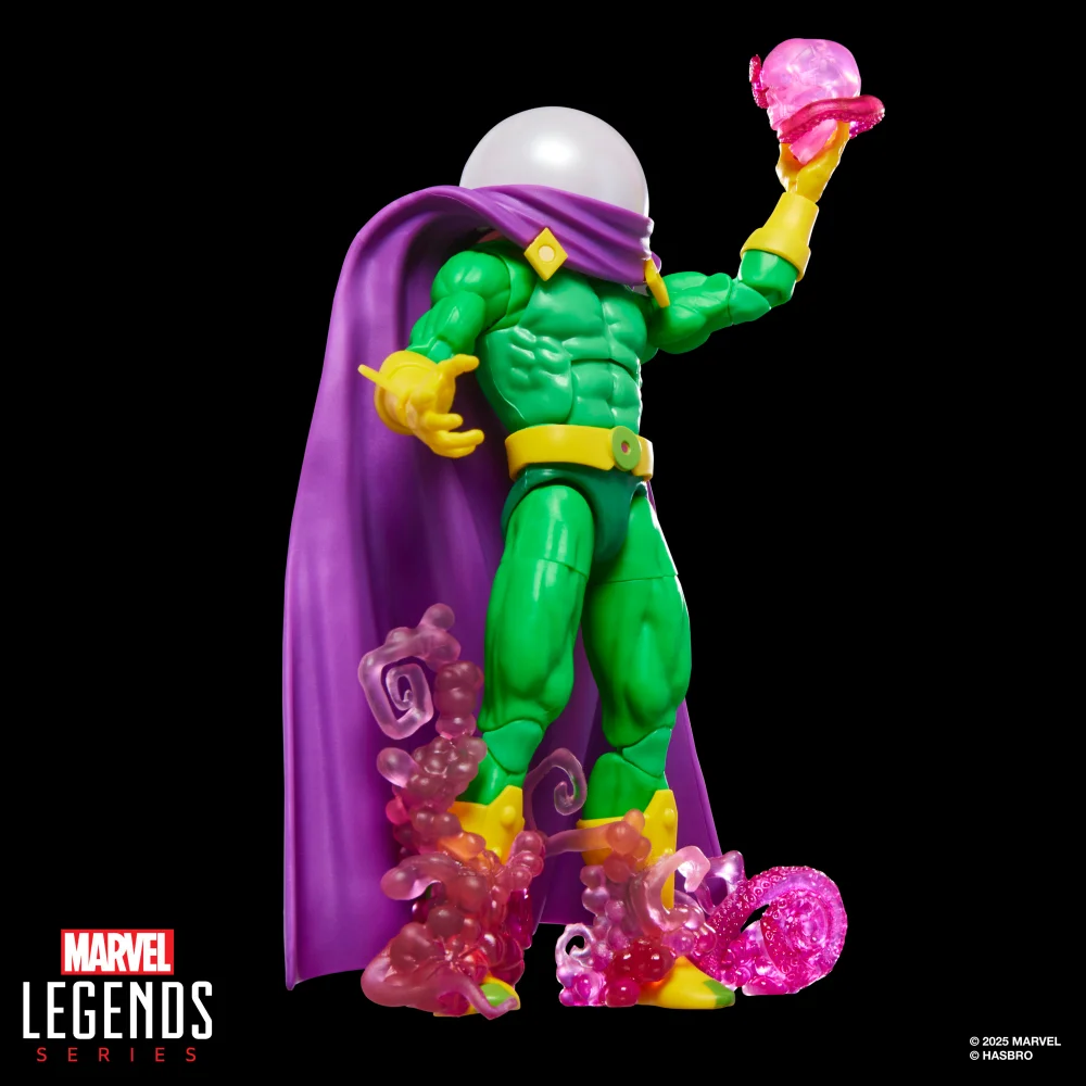 Hasbro Marvel Legends Series Marvel's Mysterio, Retro Spider-Man Action Figure Image 1