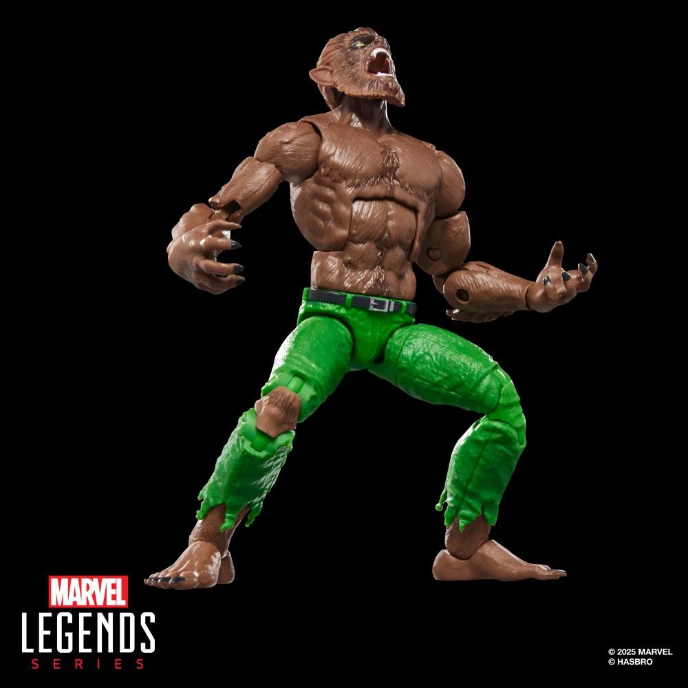 Hasbro Marvel Legends Series Werewolf By Night, Marvel Comics Action Figure Image 1