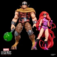 Hasbro Marvel Legends Series Inhumans Marvel’s Medusa & Marvel’s Gorgon, Two 6" Action Figures - undefined undefined