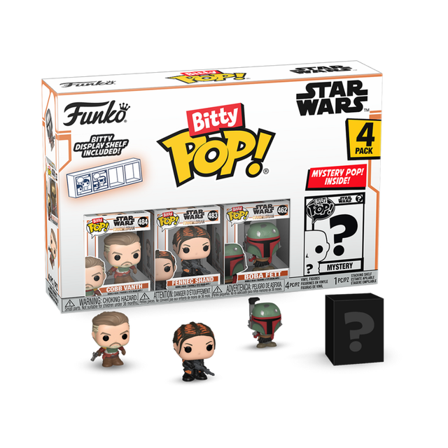 Funko Bitty POP Mandalorian Marshal 4pk