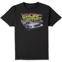 Back To The Future Outatime Tour 85 Unisex T-Shirt - Black