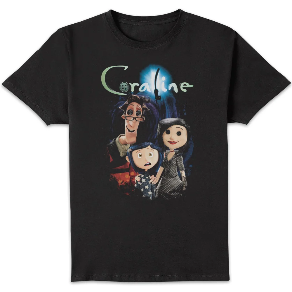 Coraline Other Mother And Father Unisex T-Shirt - Black - S Image 1