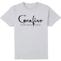 Coraline Logo Unisex T-Shirt - White