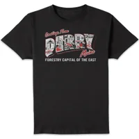 IT - Welcome To Derry Postcard Unisex T-Shirt - Black