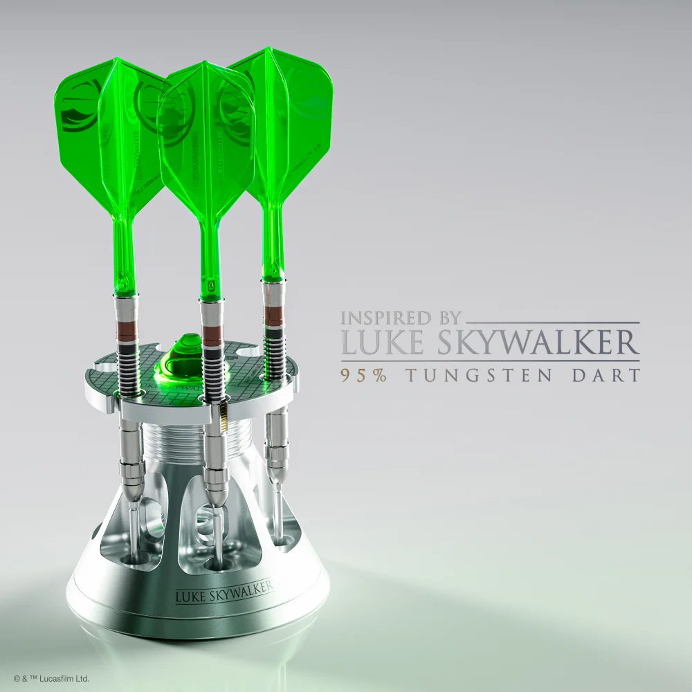 Luke Skywalker Lightsaber Edition 95% 24G Tungsten Steel Tip Darts Image 1