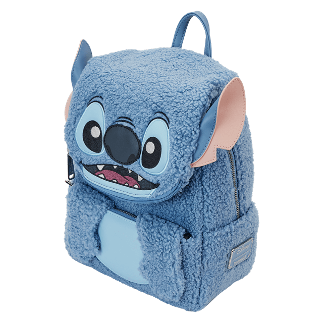 LF DISNEY STITCH PLUSH POCKET MINI BACKPACK