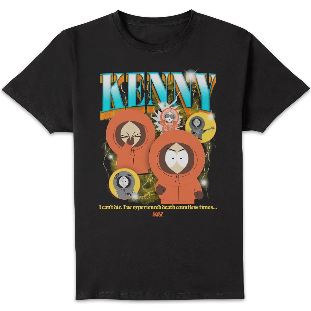 South Park Kenny Bootleg Unisex T-Shirt - Black - S Image 1