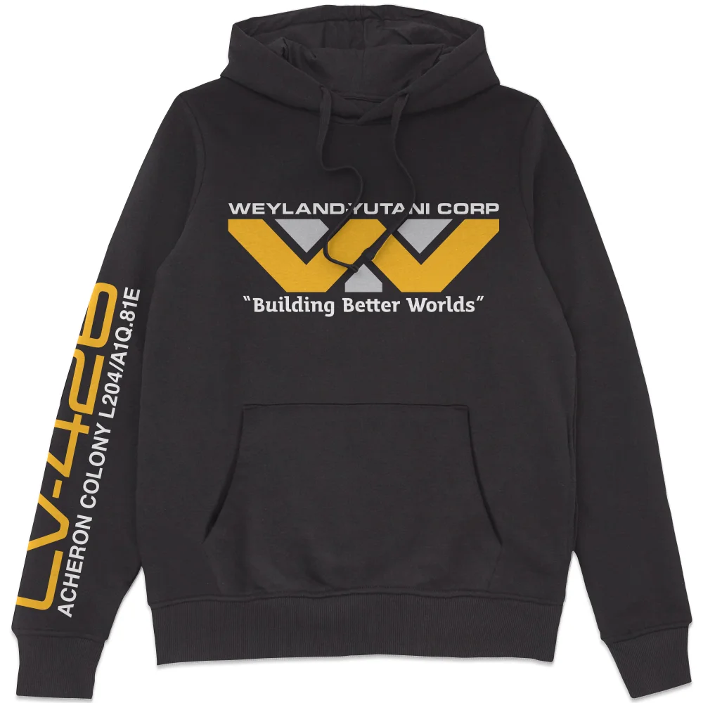 Alien Weyland Yutani Hoodie - Black - S Image 1