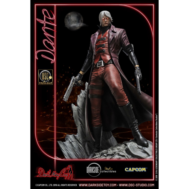 Dante Master Edition Devil May Cry 1/3 Scale Premium Statue by Darkside Collectibles Studio BOX 1