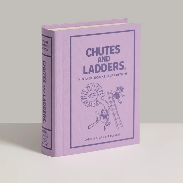 Chutes and Ladders Vintage Bookshelf Edition