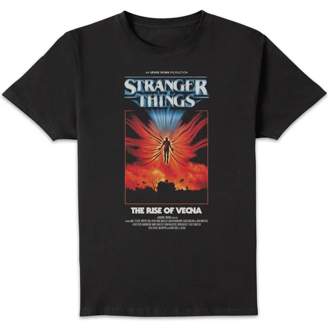 Stranger Things The Rise Of Vecna Unisex T-Shirt - Black