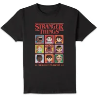 Stranger Things Choose Your Character! Unisex T-Shirt - Black